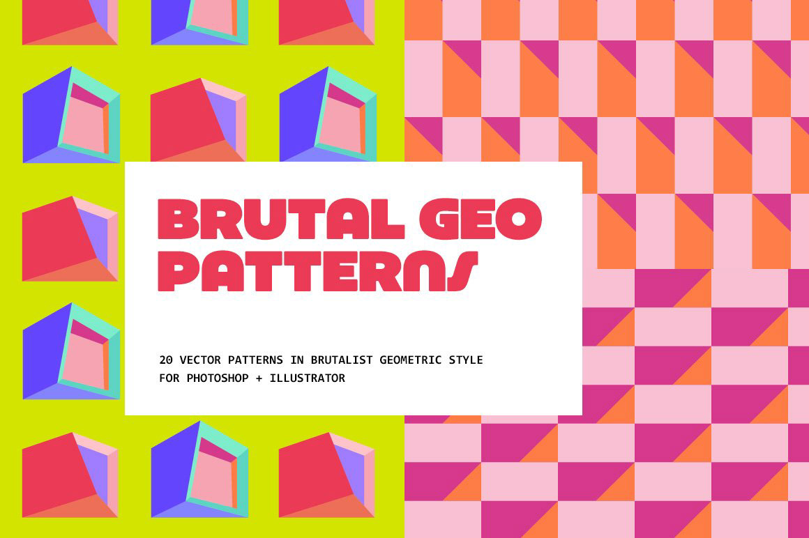 graphics Patterns Web design brutal Urban abstract