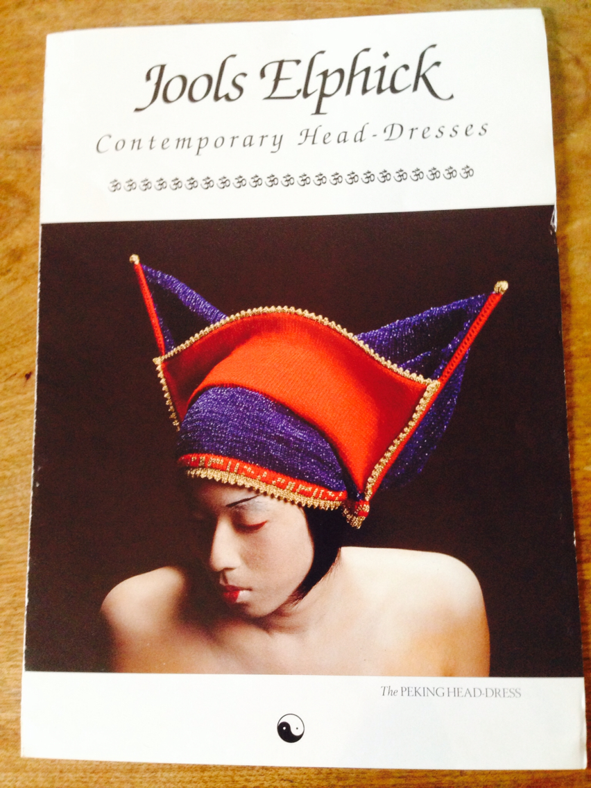 headdress Sculptural knitwear peking protest balance