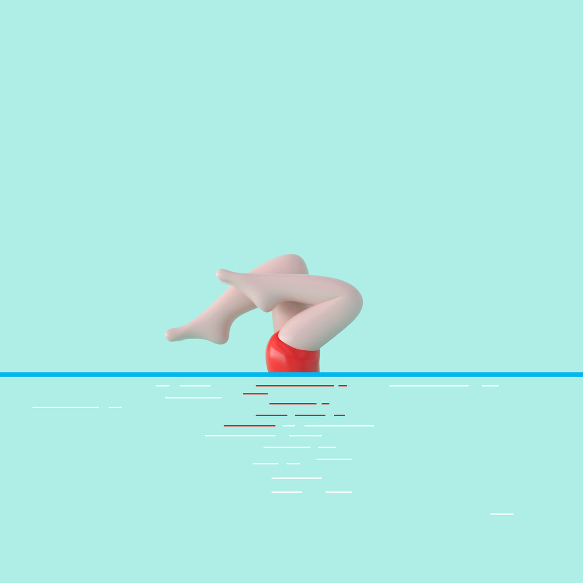 3D Cinema photoshop illustrations life Poetry  swimming pool Ski Imagine