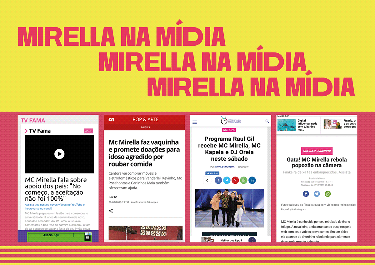 midia kit social media Mc Mirella Funk GR6 analytics INFLUENCER