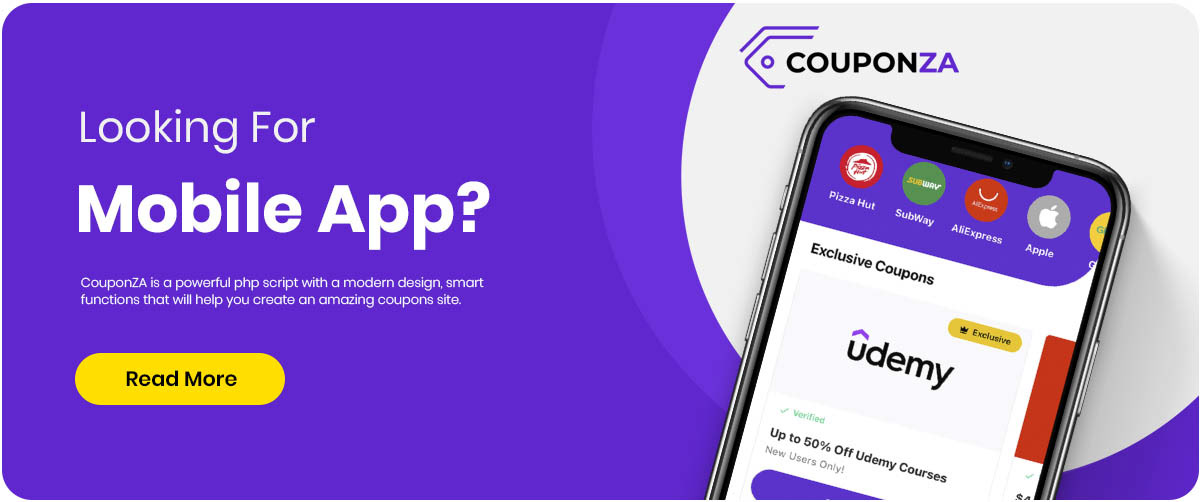 Couponza- Ultimate Coupons & Discounts Platform - 3