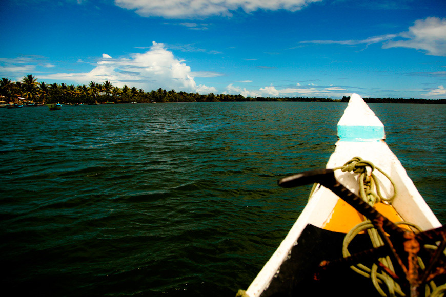 Brazil Alagoas rio são francisco boat river sea Delta colorful