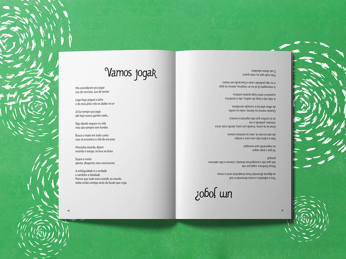 book Poetry  soft cover drawings publishing   publication green Layout print free sketch
