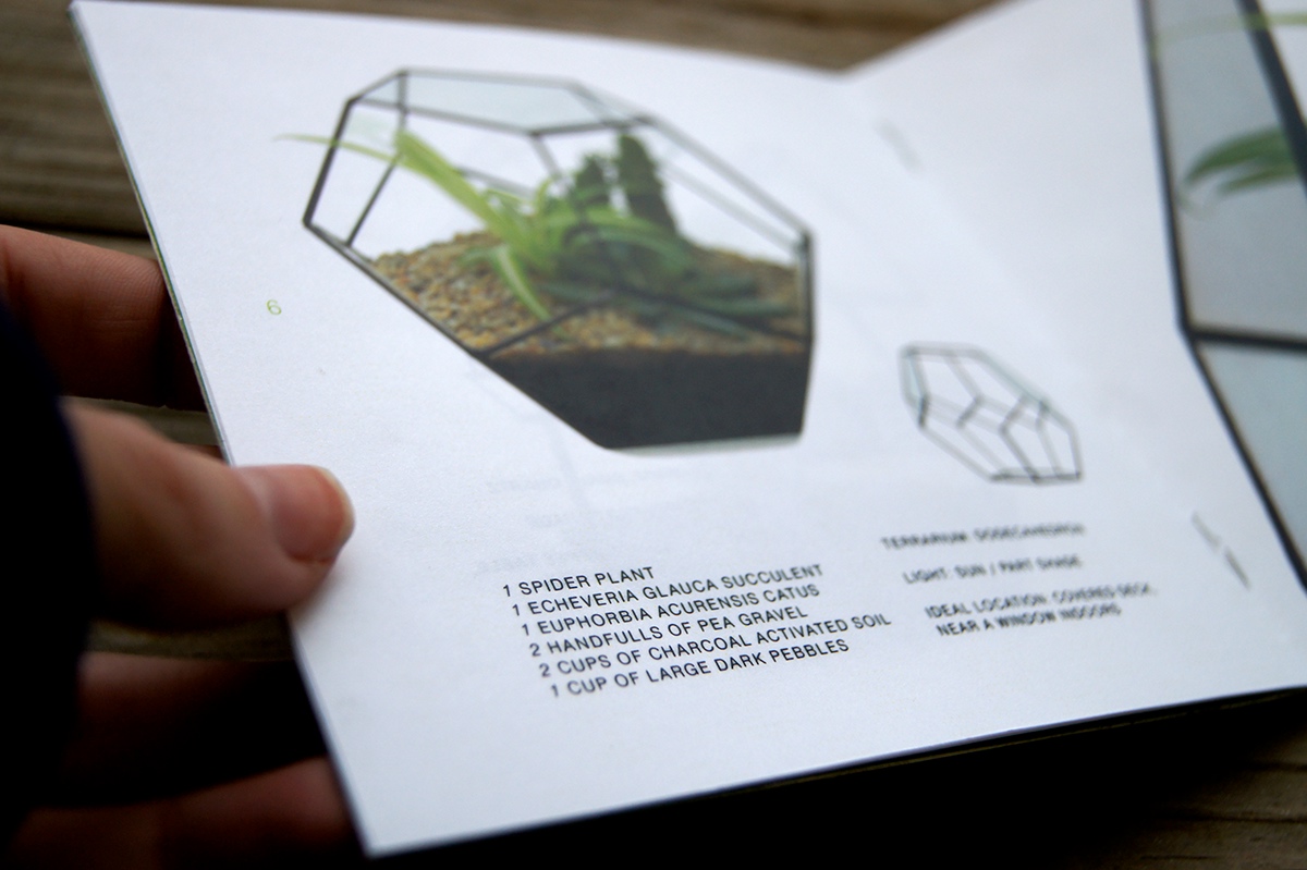 glass garden book series terrarium recipie simple idea