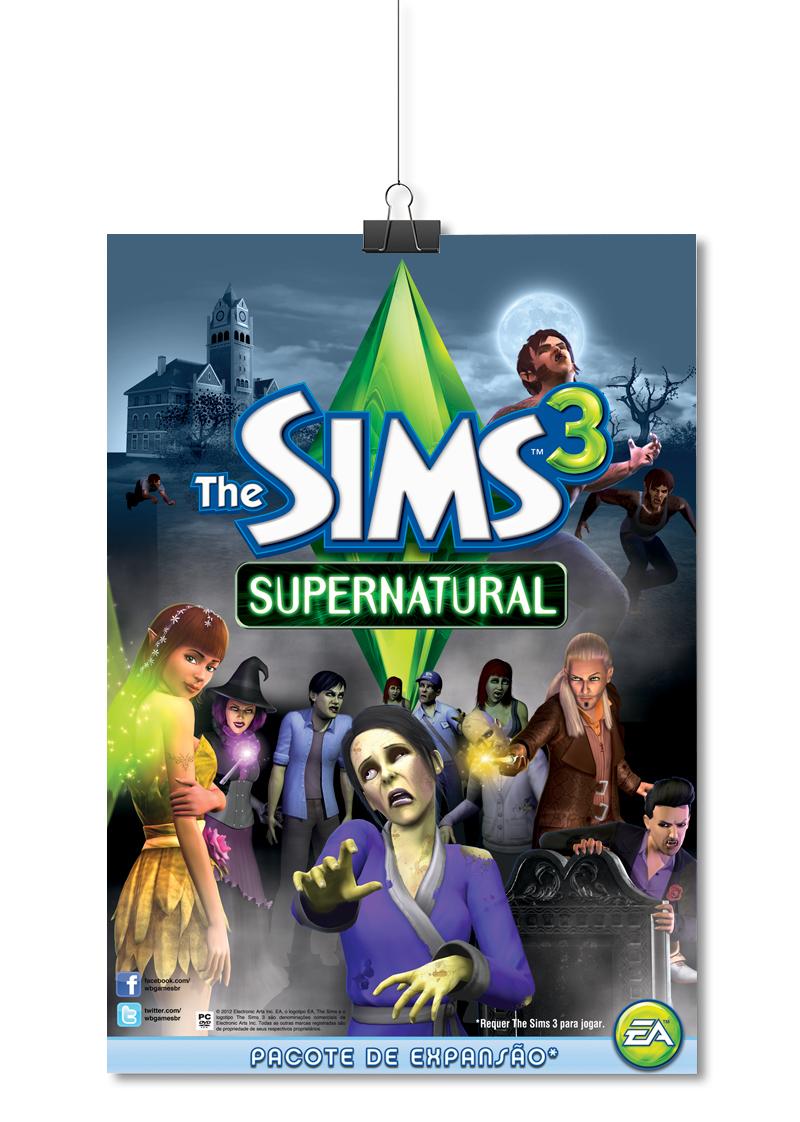 game the sims Supernatural ea