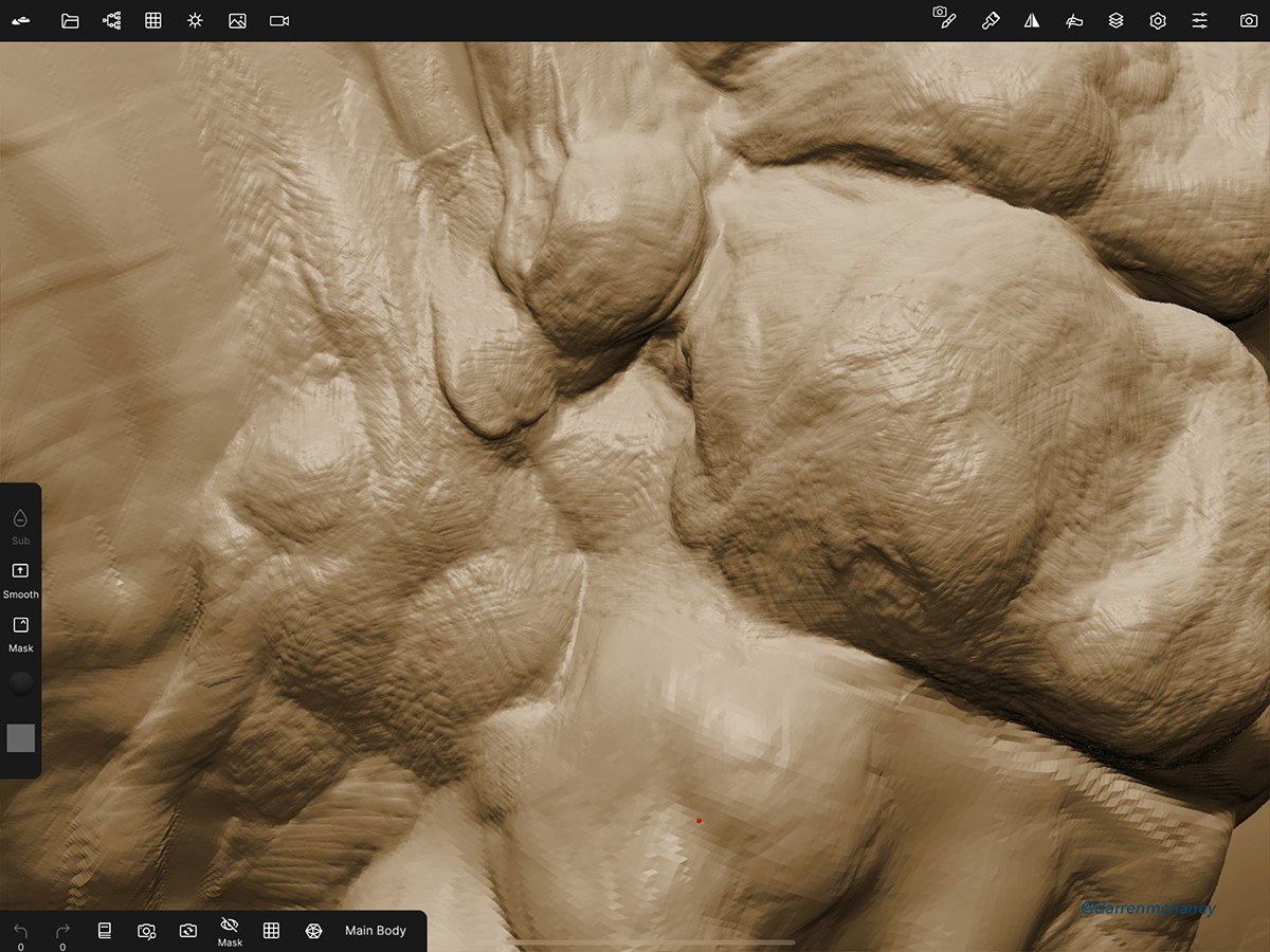 3dprinting alien characterdesign digitalsculpting Facehugger Giger modelling NOMADSCULPT sculpting 