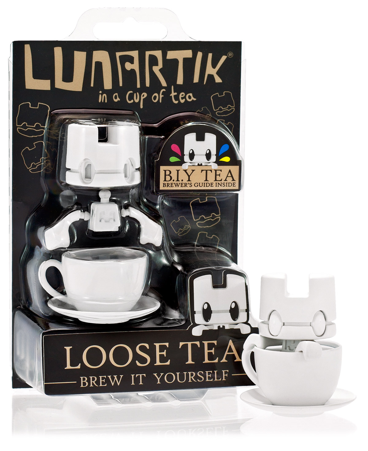 Lunartik DIY BIY brew tea mini tea loose tea Brew it yourself vinyl toys Diy figure Vinyl toy diy