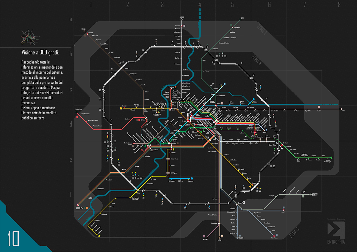 map graphic city metro Rome underground Travel train