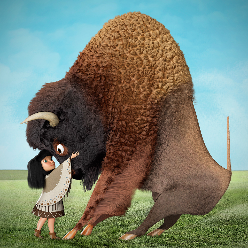 The Girl and the Buffalo on Behance