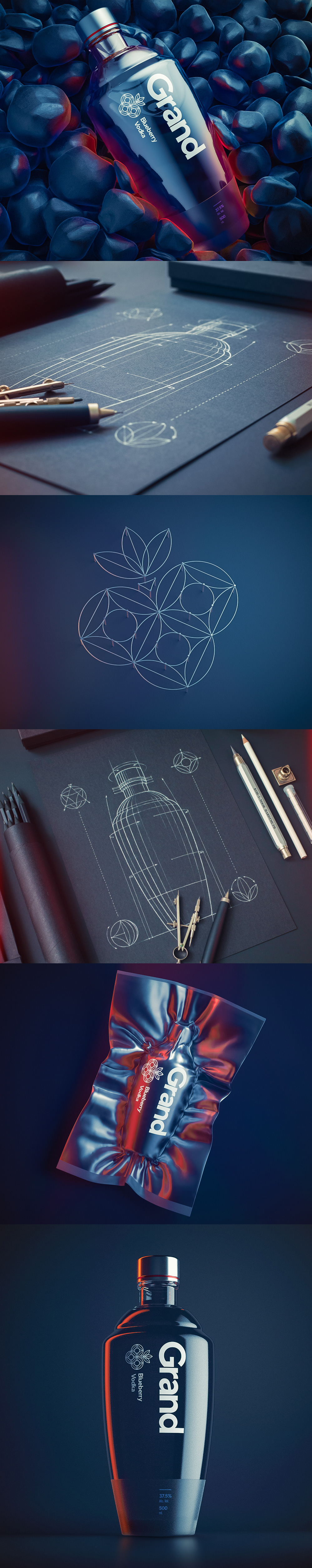 3D Packaging typography   pattern minimal design flat branding  sketch gold