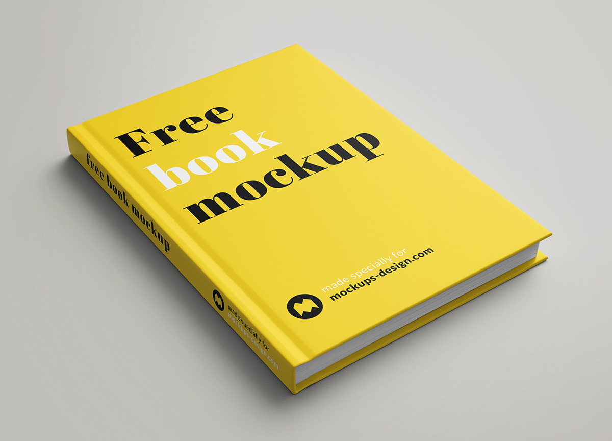 Mockup psd book freebie design catalog brochure notepad