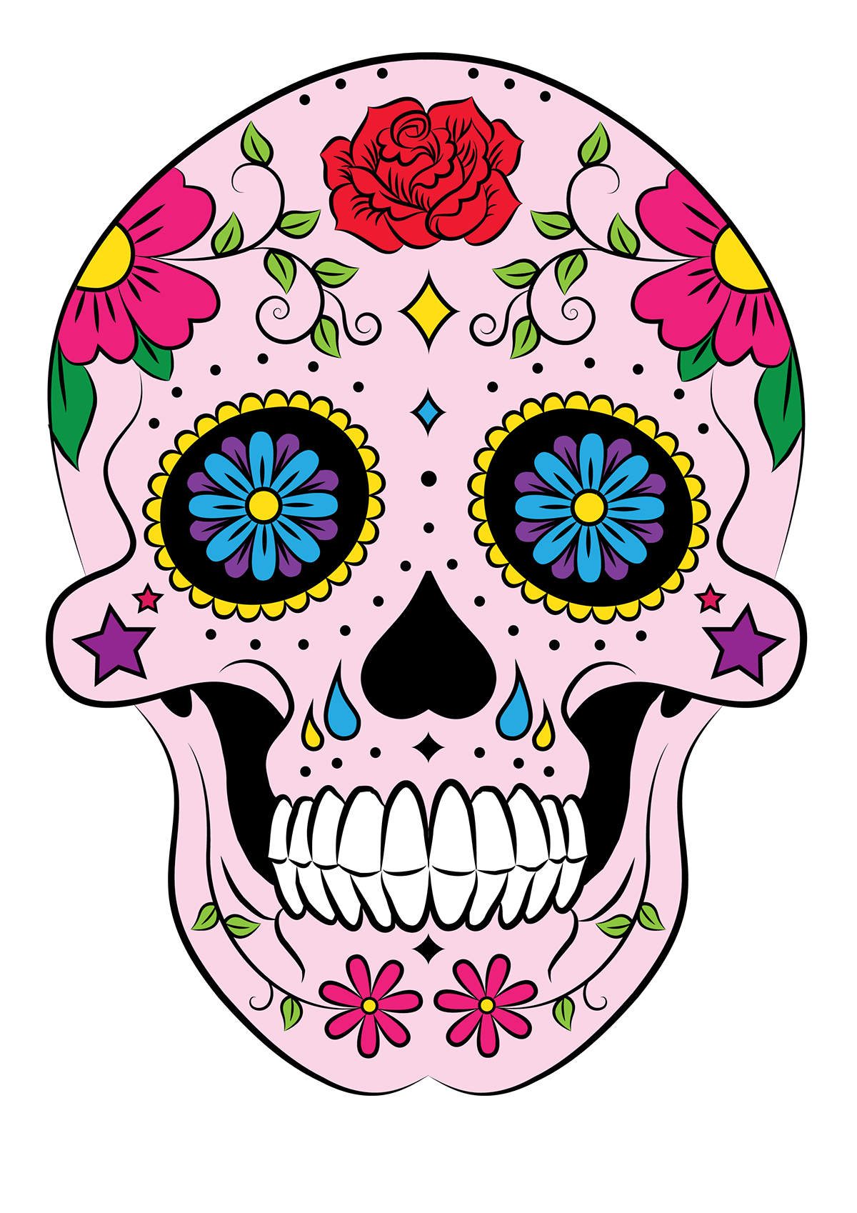 sugar skull Mexican