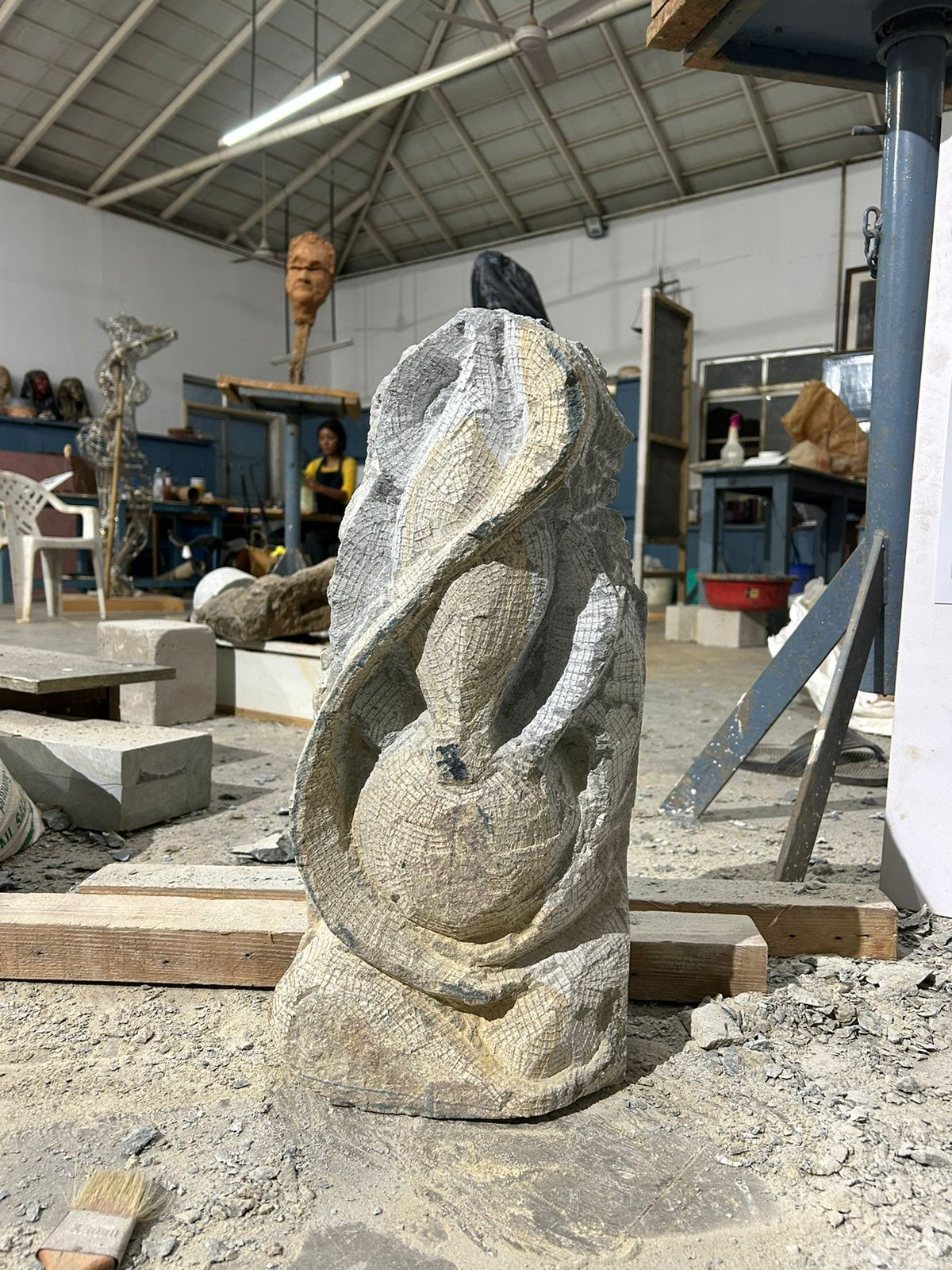 stone carving sculpture 3D