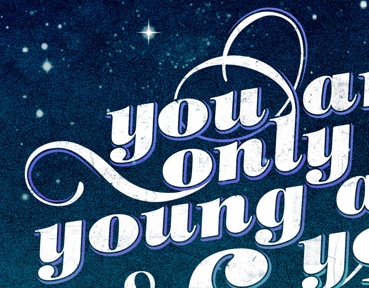 Lindy Pelzl type quote inspirational insoiration Young age aging stars