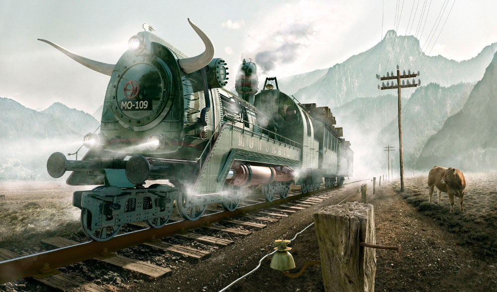 train monorail Steam