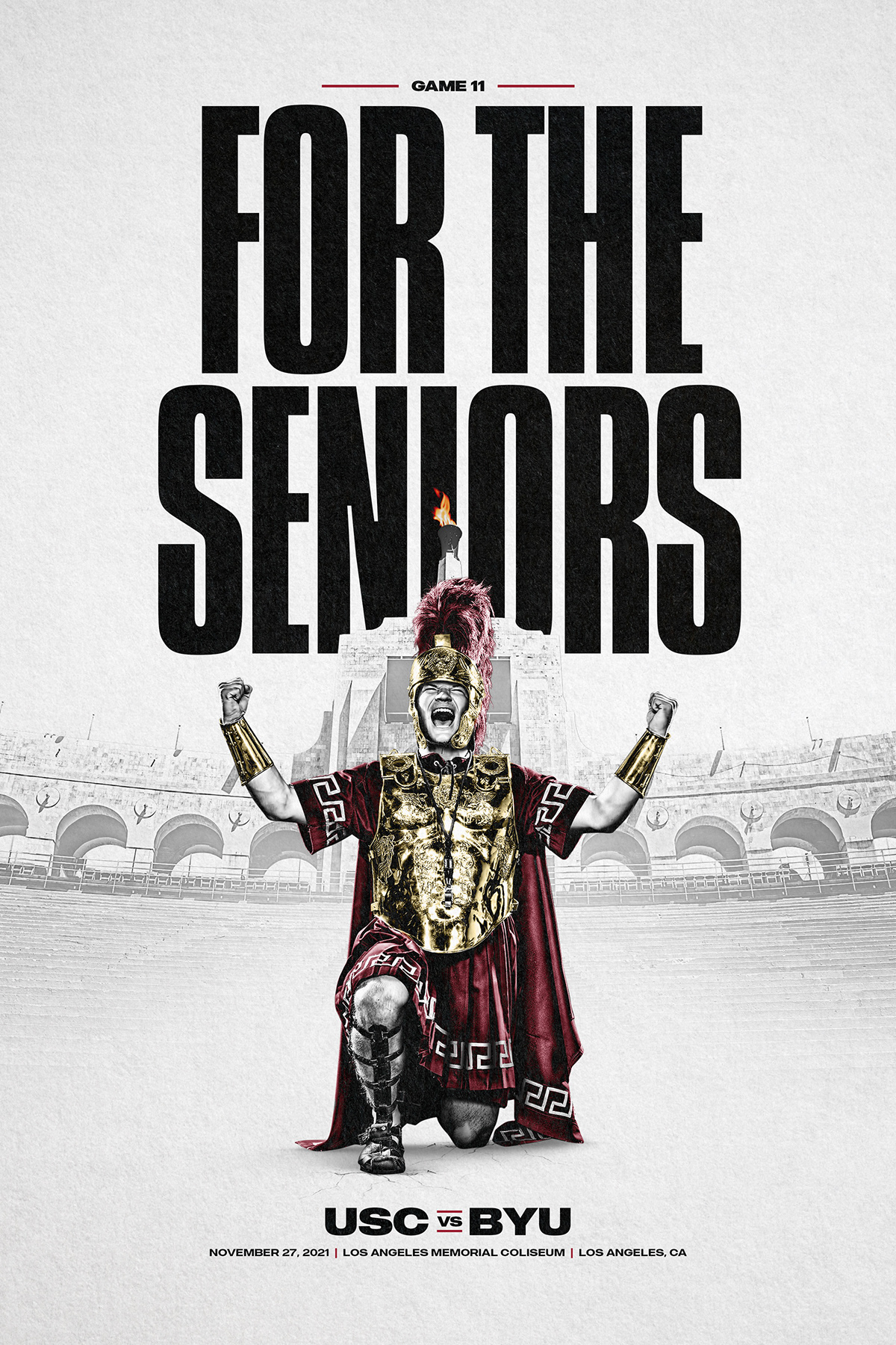 design football Gameday Posters poster SMSports trojans usc USC Trojans