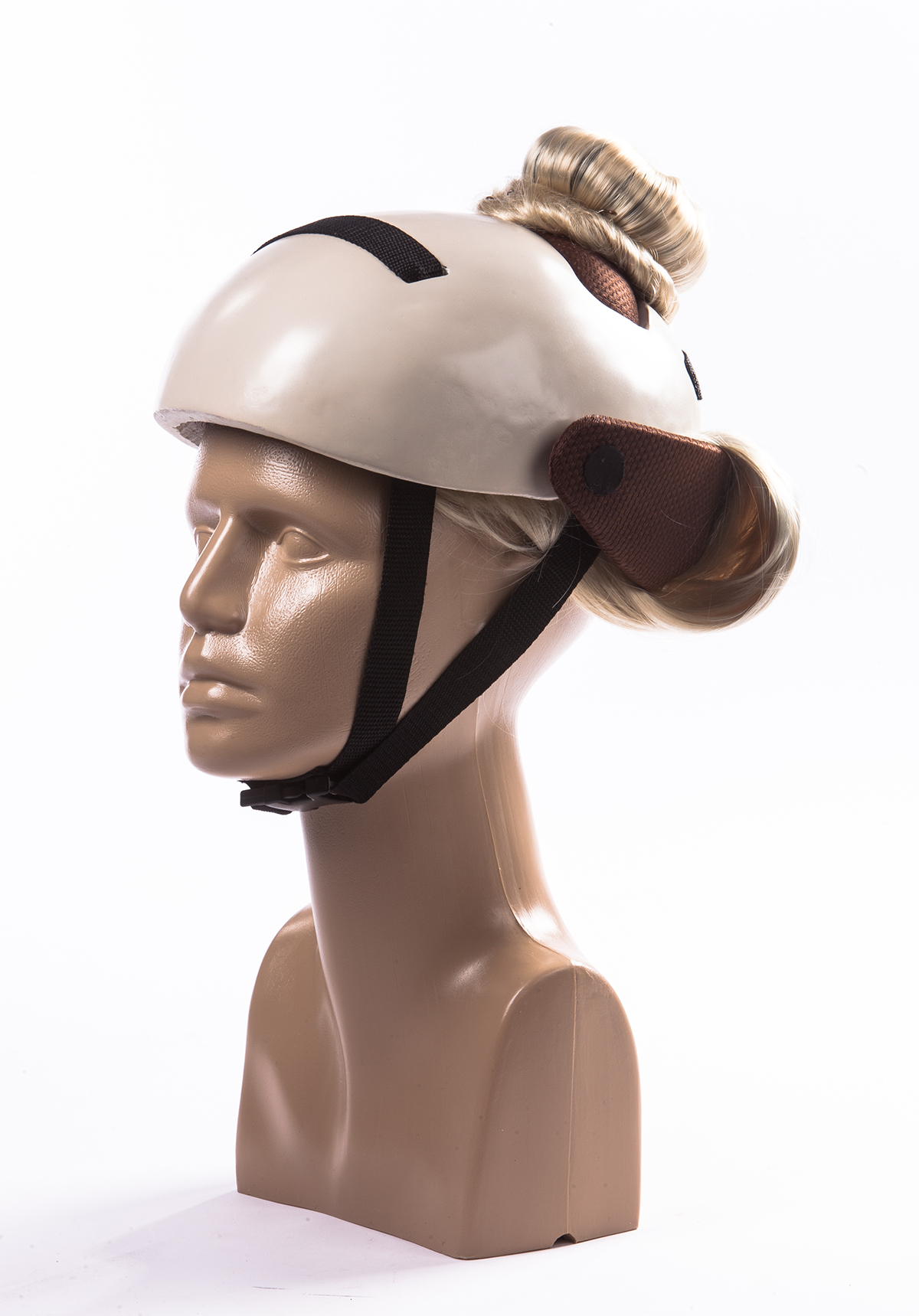 Helmet Bicycle hair design
