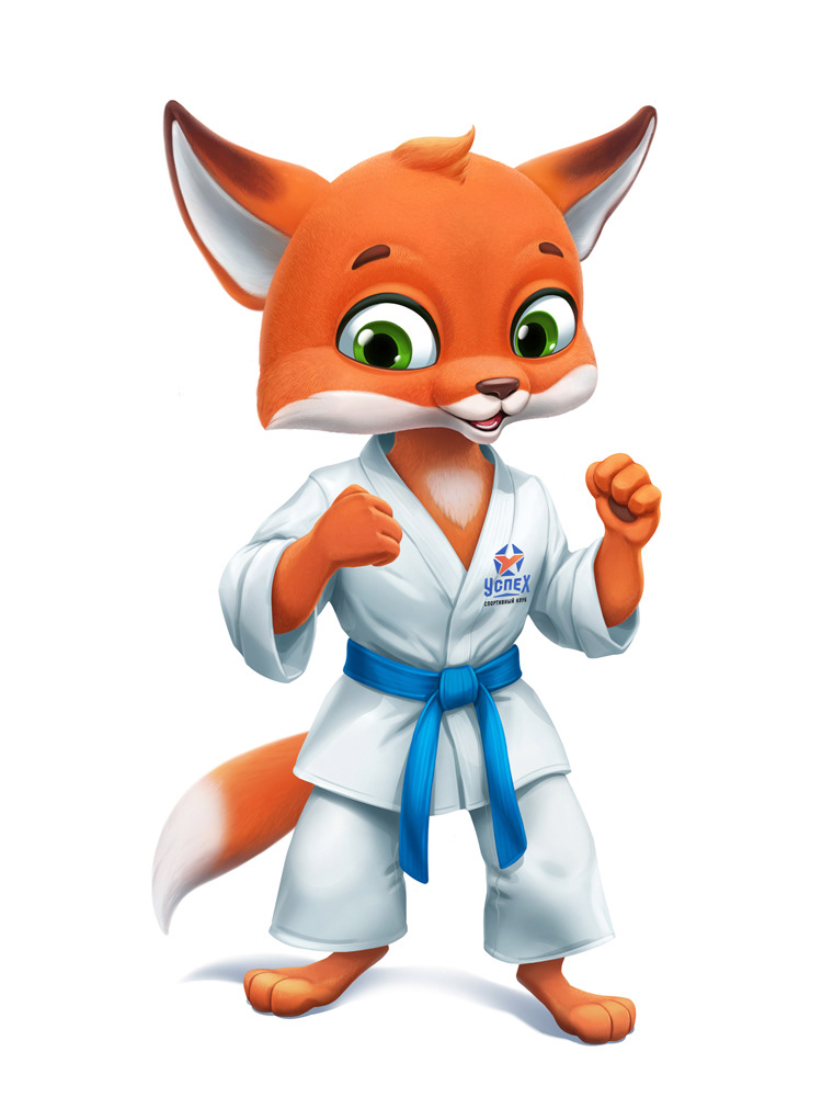 design character cartoon concept art Fighter warrior Character animal FOX