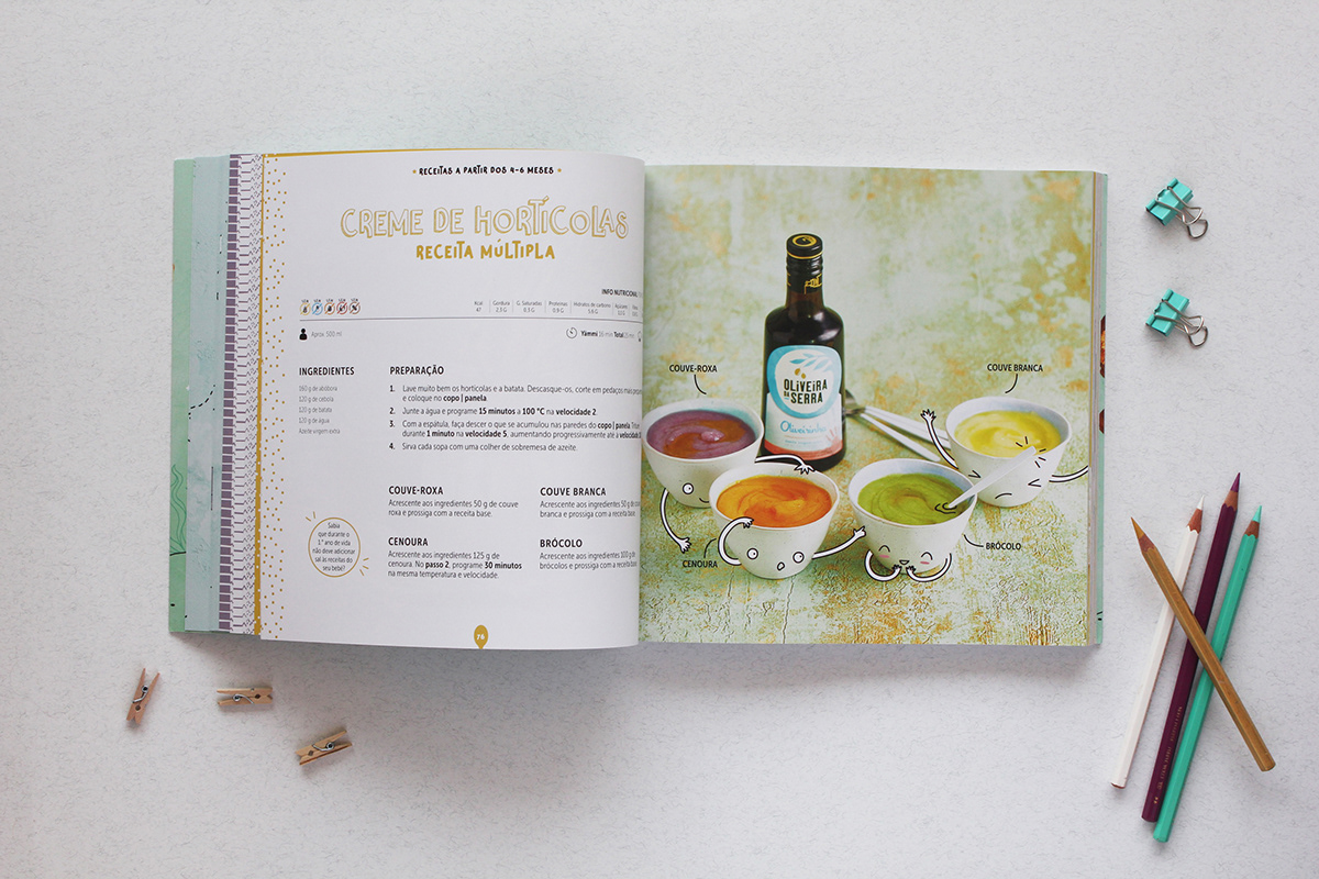 baby-album cookbook Food  ILLUSTRATION  recipes yammi
