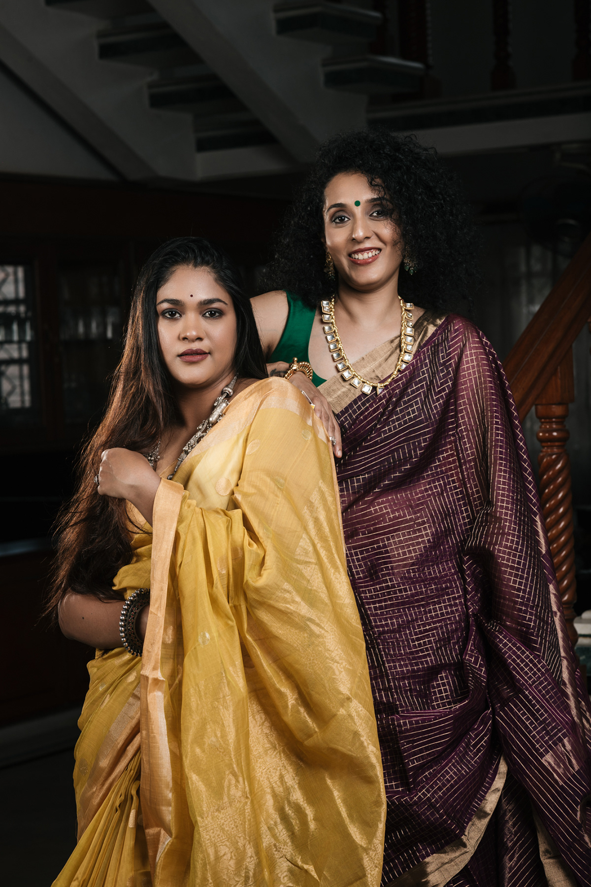 portrait Fashion  model beauty Photography  stunning traditional Beautiful saree fashion photography
