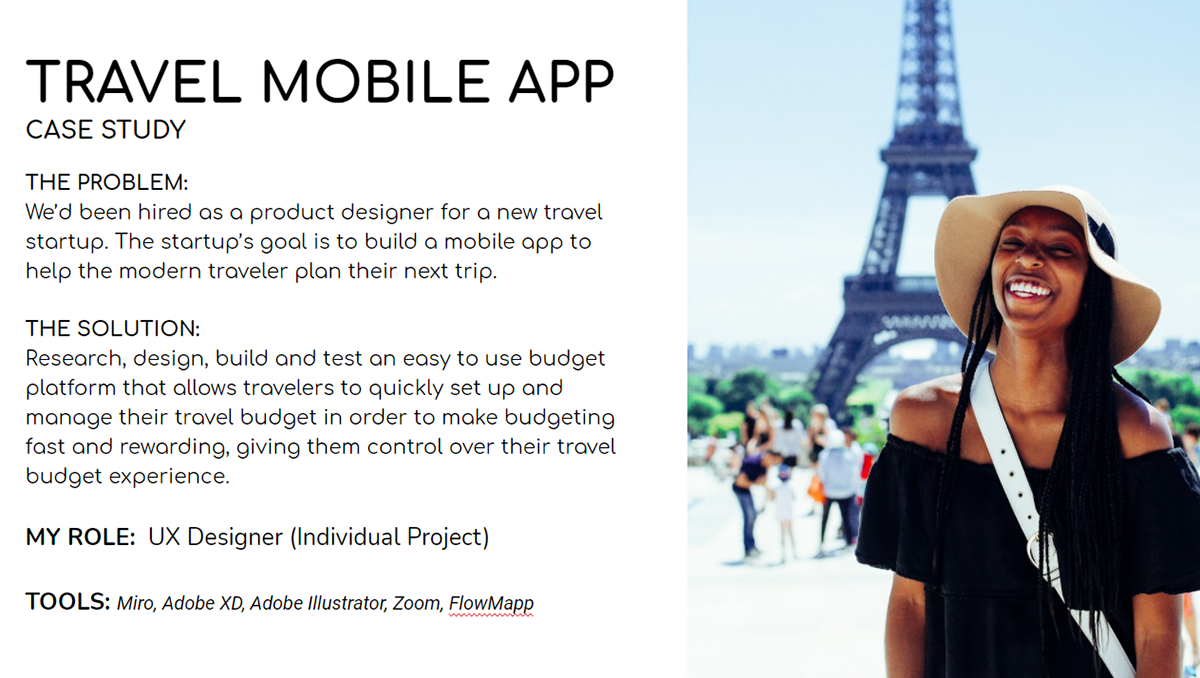Budget App Mobile app student project travel budget Travel mobile App UX Case Study uxui case study