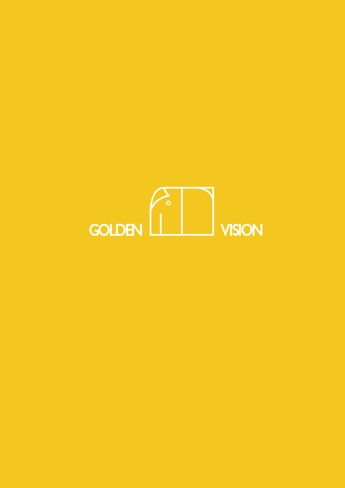 golden elephant Education logo graphic business