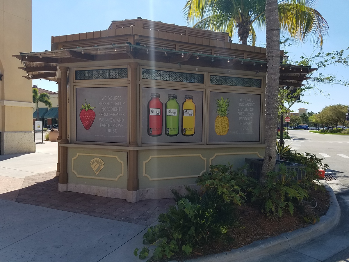Cold Pressed Juice raw food health food florida juice Health food and juice smoothies vegan Storefront storefront design Pineapple beet strawberry Kale