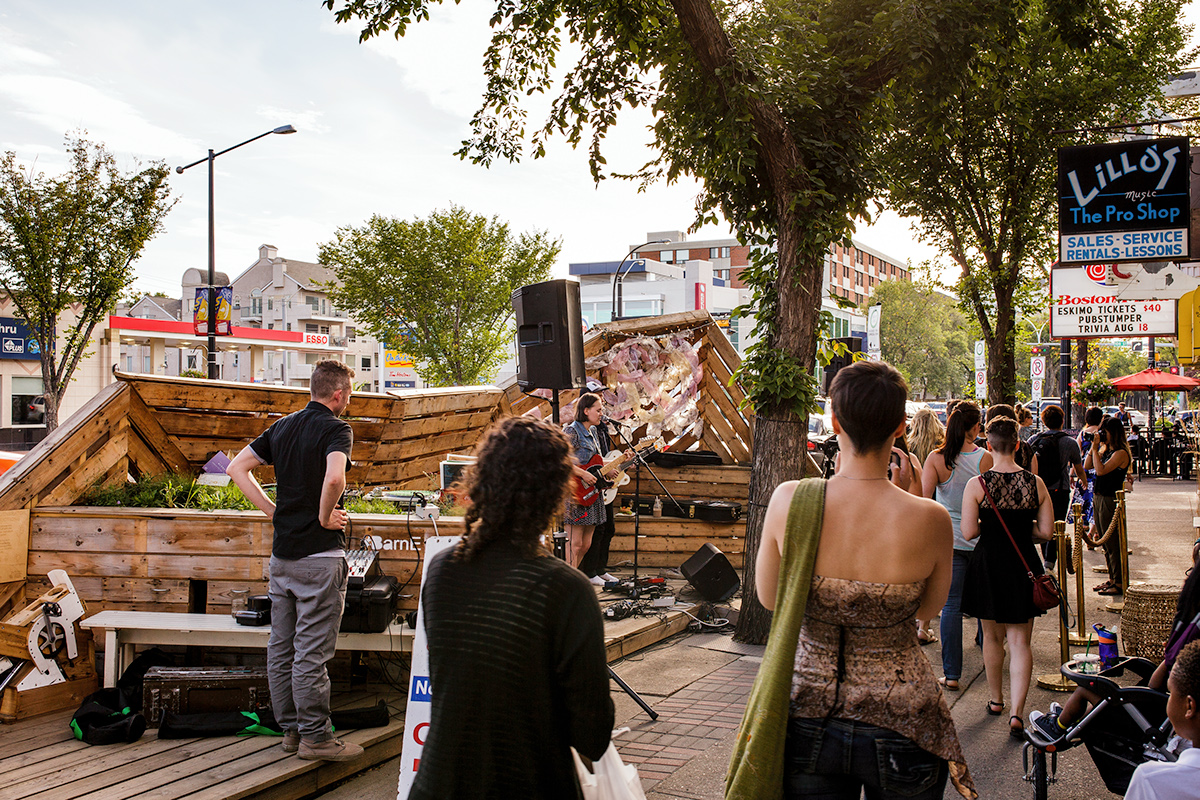 pavilion URBPRK Parklet Urban architecture temporary