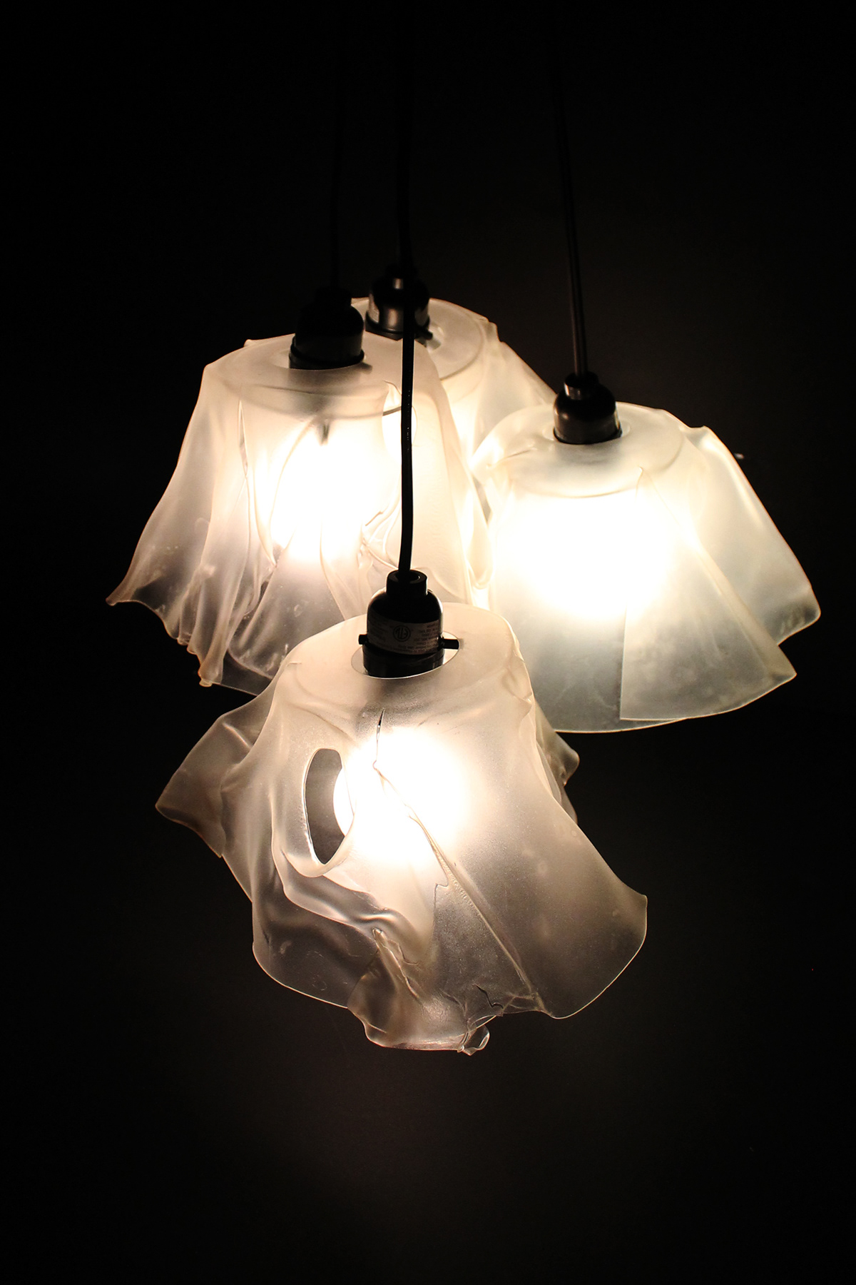 Lamp shade plastic light
