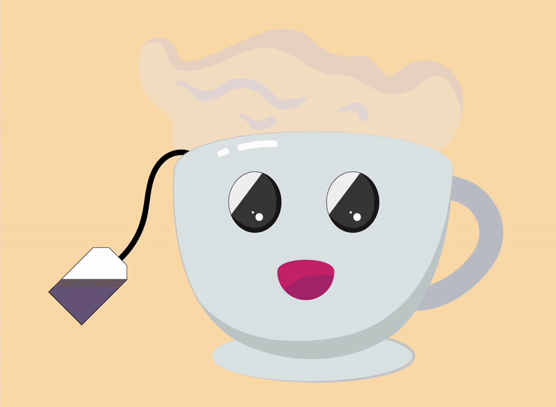 animation  Cell frame cup teacup Cuphead Coffee tea cafe cartoon