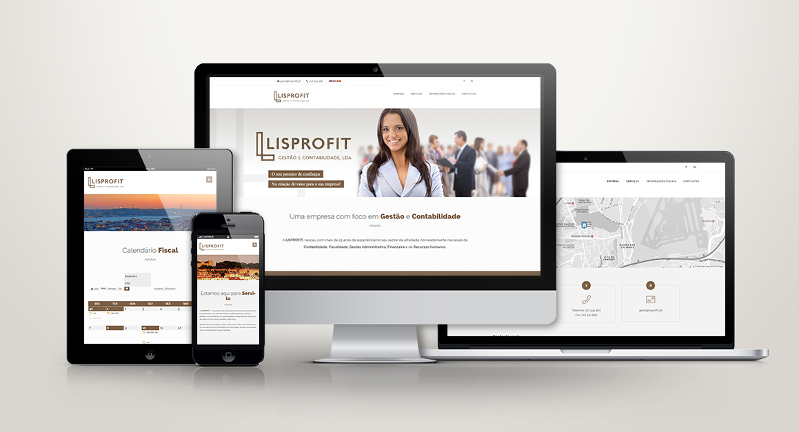 corporate Website lisprofit