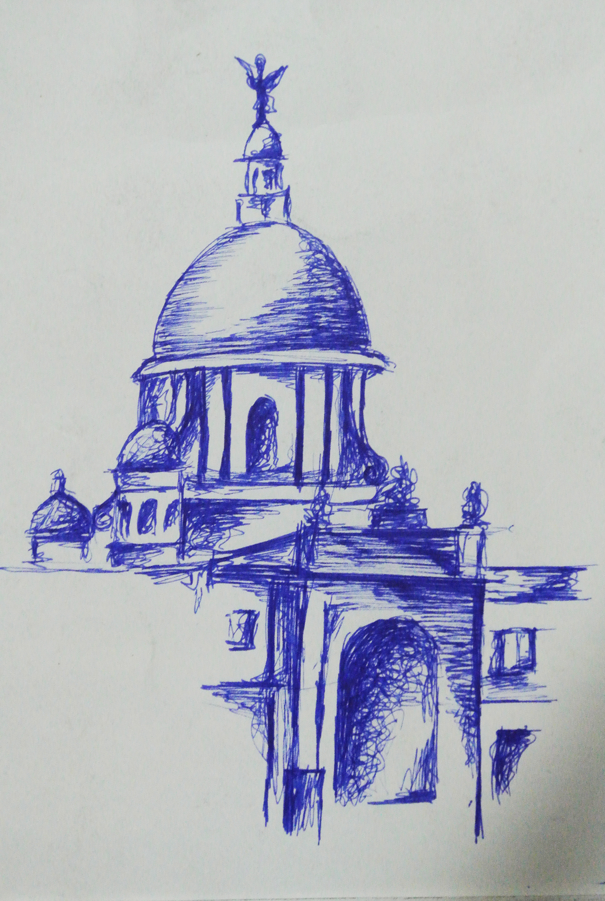 Victoria Memorial sketch