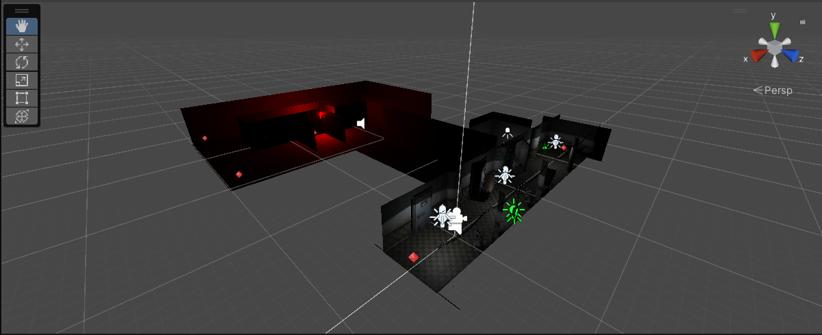 first person shooter game design  horror scripting suspense Unity 3d videogame Level Design