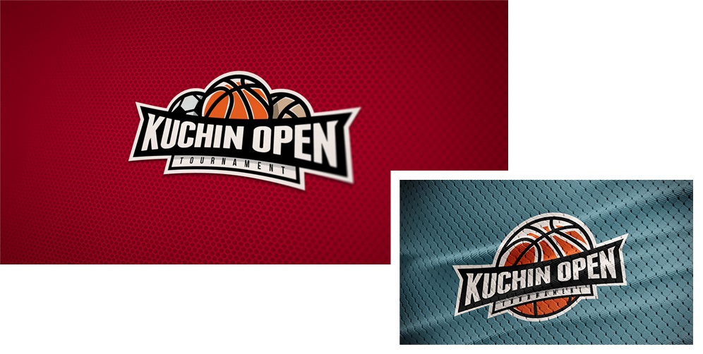sport Logotype identics football soccer volleyball basketball