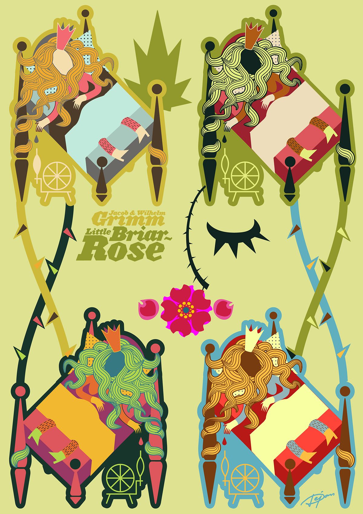 Little Briar- Rose Trnova ružica Bajka poster