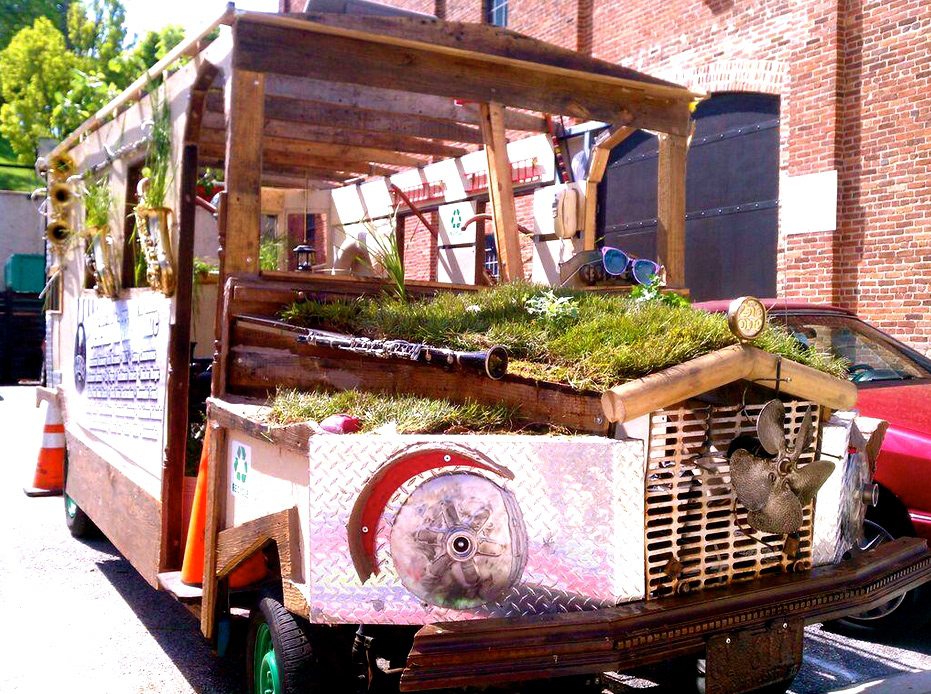 art car future environment planet fine art RECYCLED recycle recycled material michael metcalf art artmetcalf conservation preservation