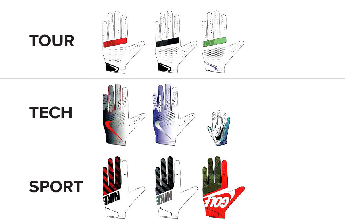 Adobe Portfolio Nike golf gloves