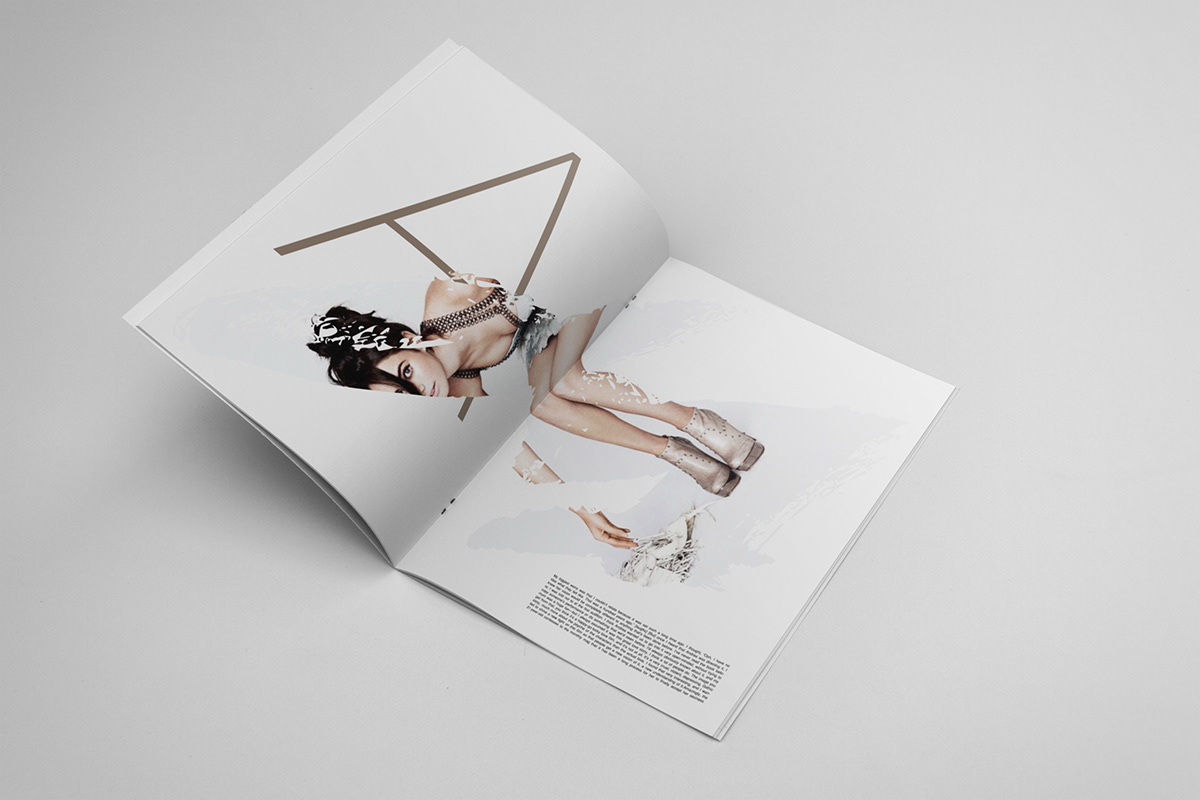 magazine KAYA free skill rivista gratis scodelairo paper color design Beautiful amazing girl nude naked