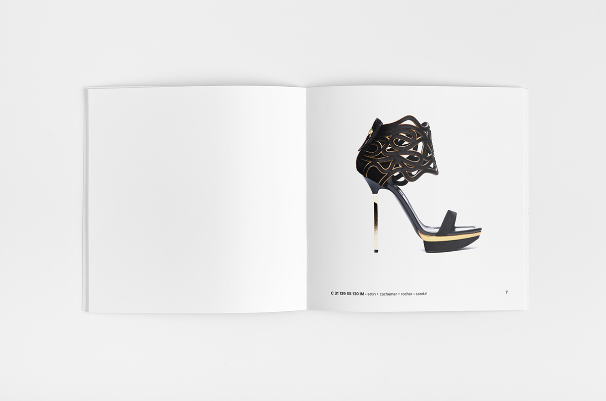 Diego Dolcini designer  moda black White shoe designer look book fashion show milan clean cut pure Geometrical simple press kit Color Block