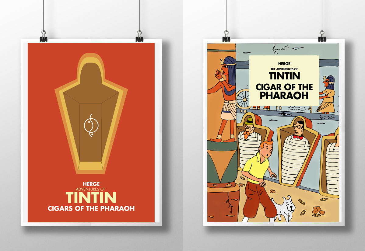 art tintin poster minimal Illustrative comic design graphic novel digital vector paint indian raaskatha creative