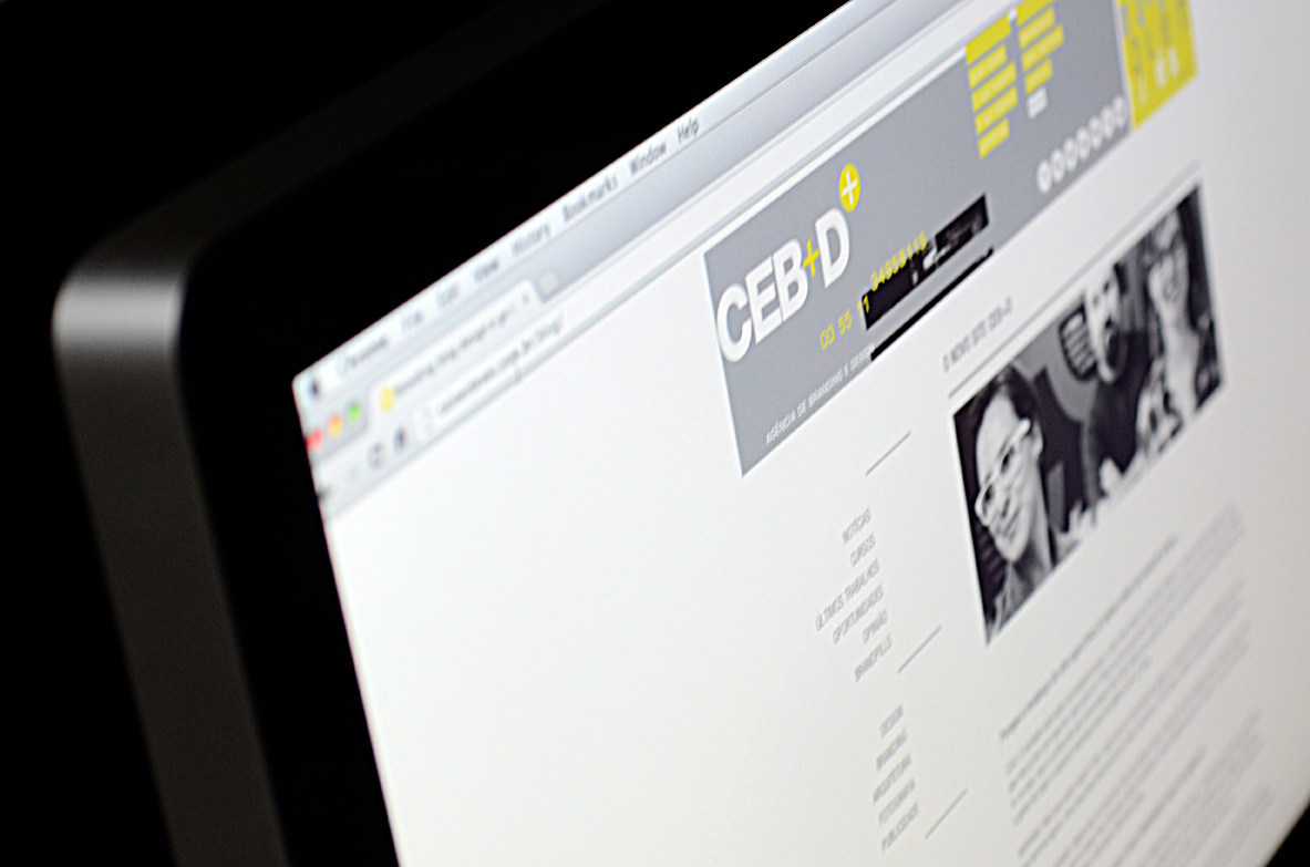 Website CEB+D branding agency