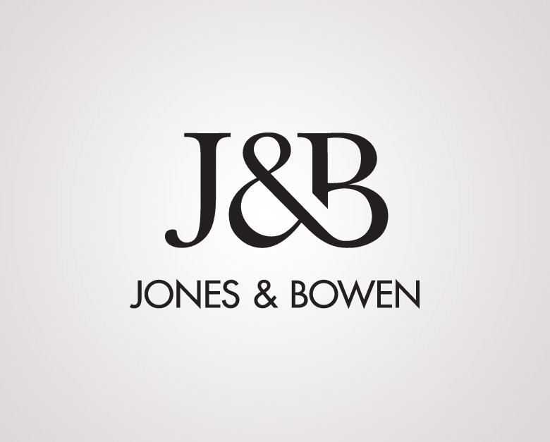 logo Jones & Bowen London identity Website stationary business card