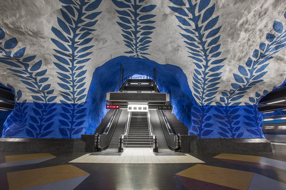 underground subway metro series SubwaySeries STATION Stockholm Sweden personal project