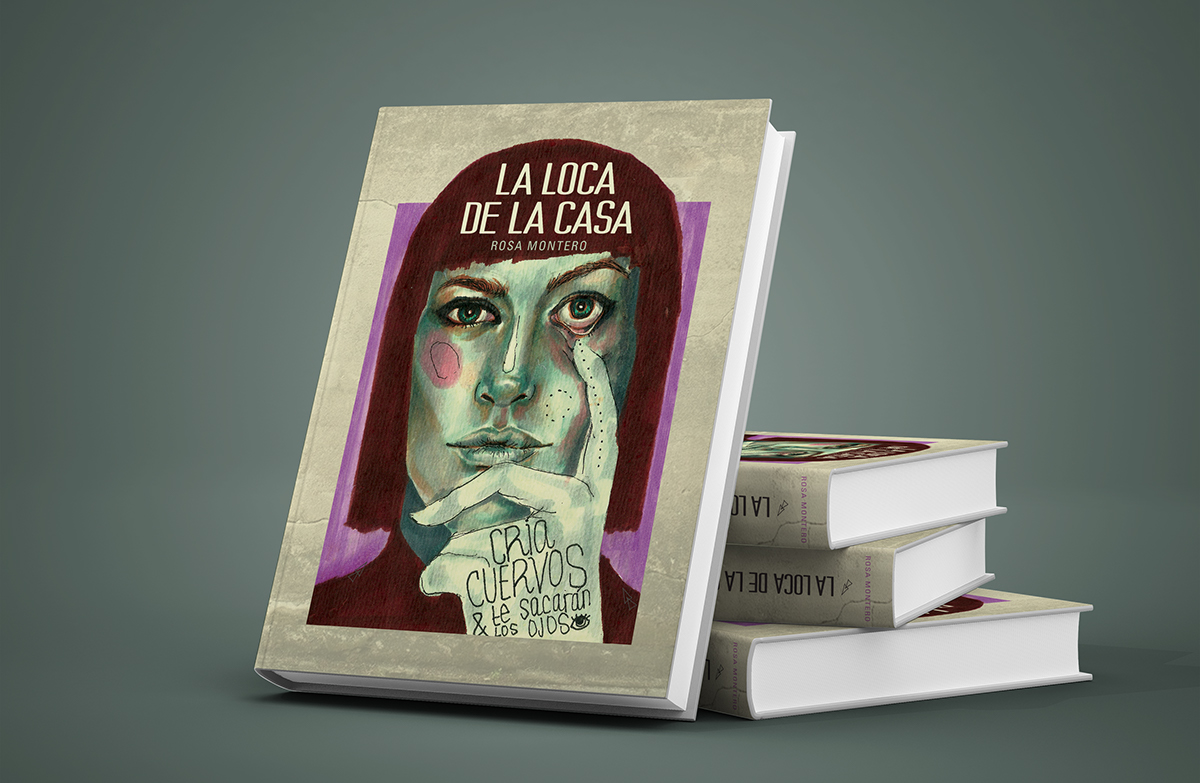 book cover crazy spanish emiliano zapata Rosa Montero rosa Copic