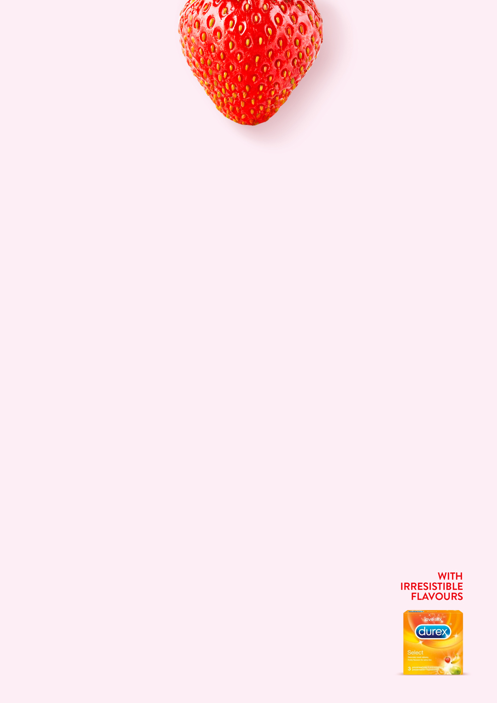 creative ads advertisement strawberry Fruit