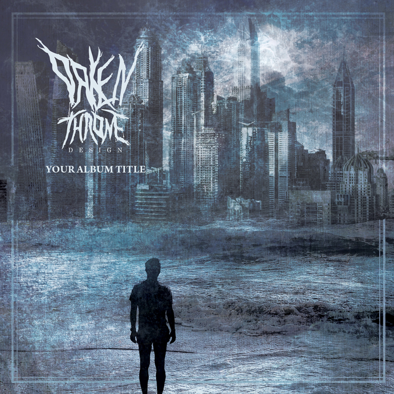 oaken throne design walter deyo Metal Album metal cover art Melodic death metal dystopian themed art