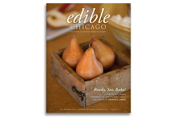 Edible Communities Edible Chicago Layout magazine publication Food  local