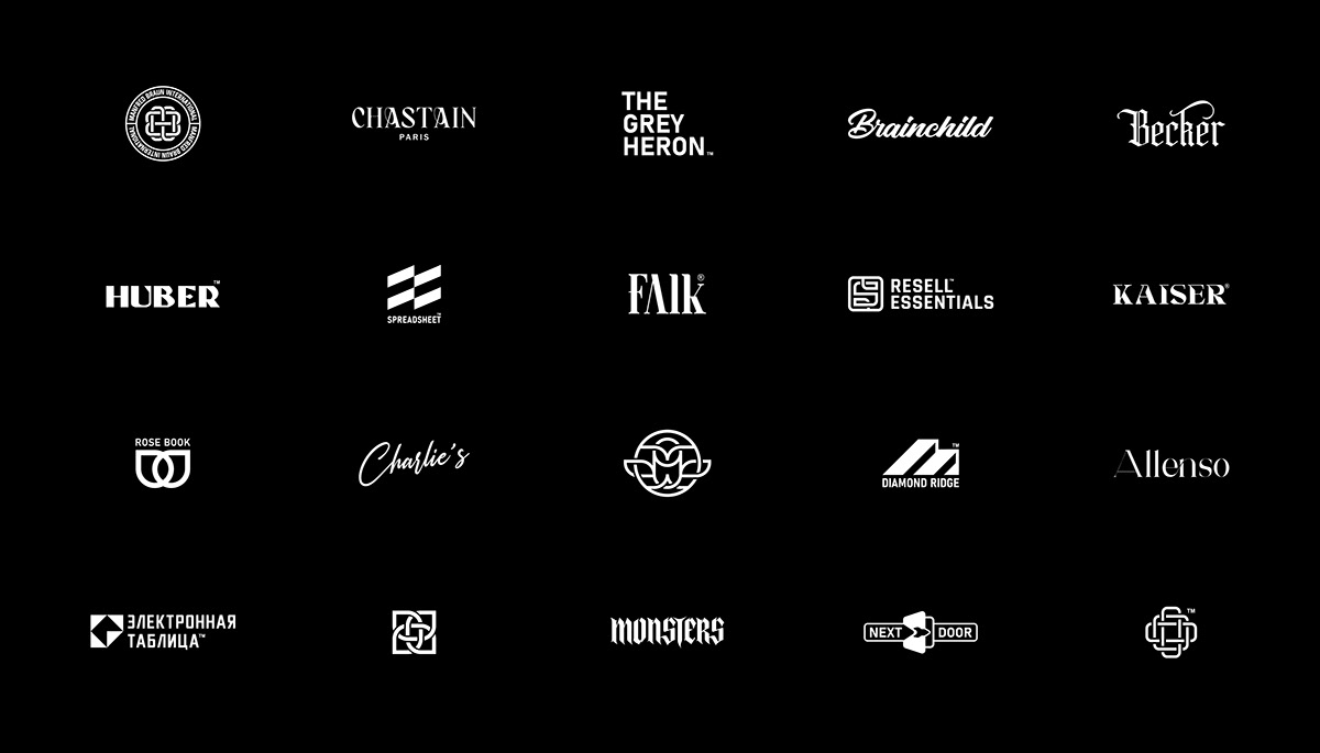 brand identity branding  graphic design  Icon logo Logo Design logofolio Logotype logotypes typography  