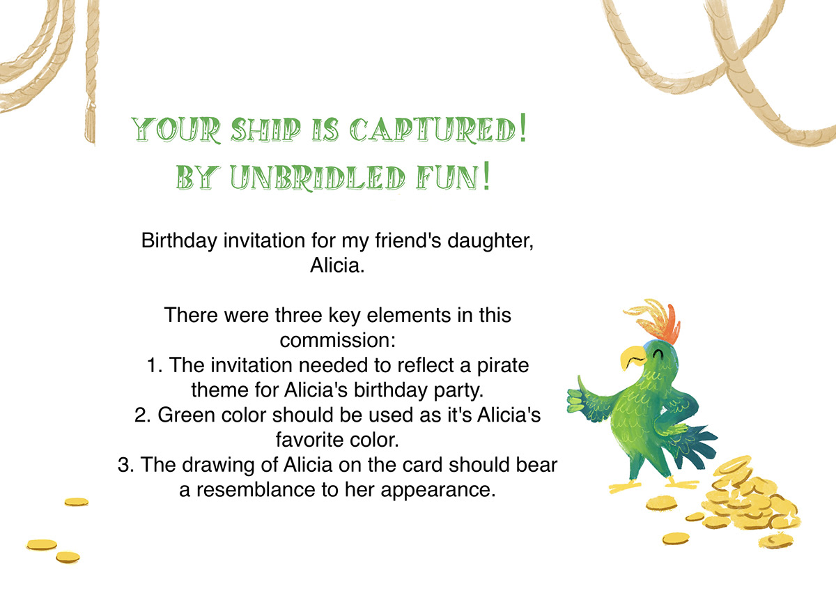 Invitation Card Birthday Invitation party flyer celebration design card design invitation design Character design 