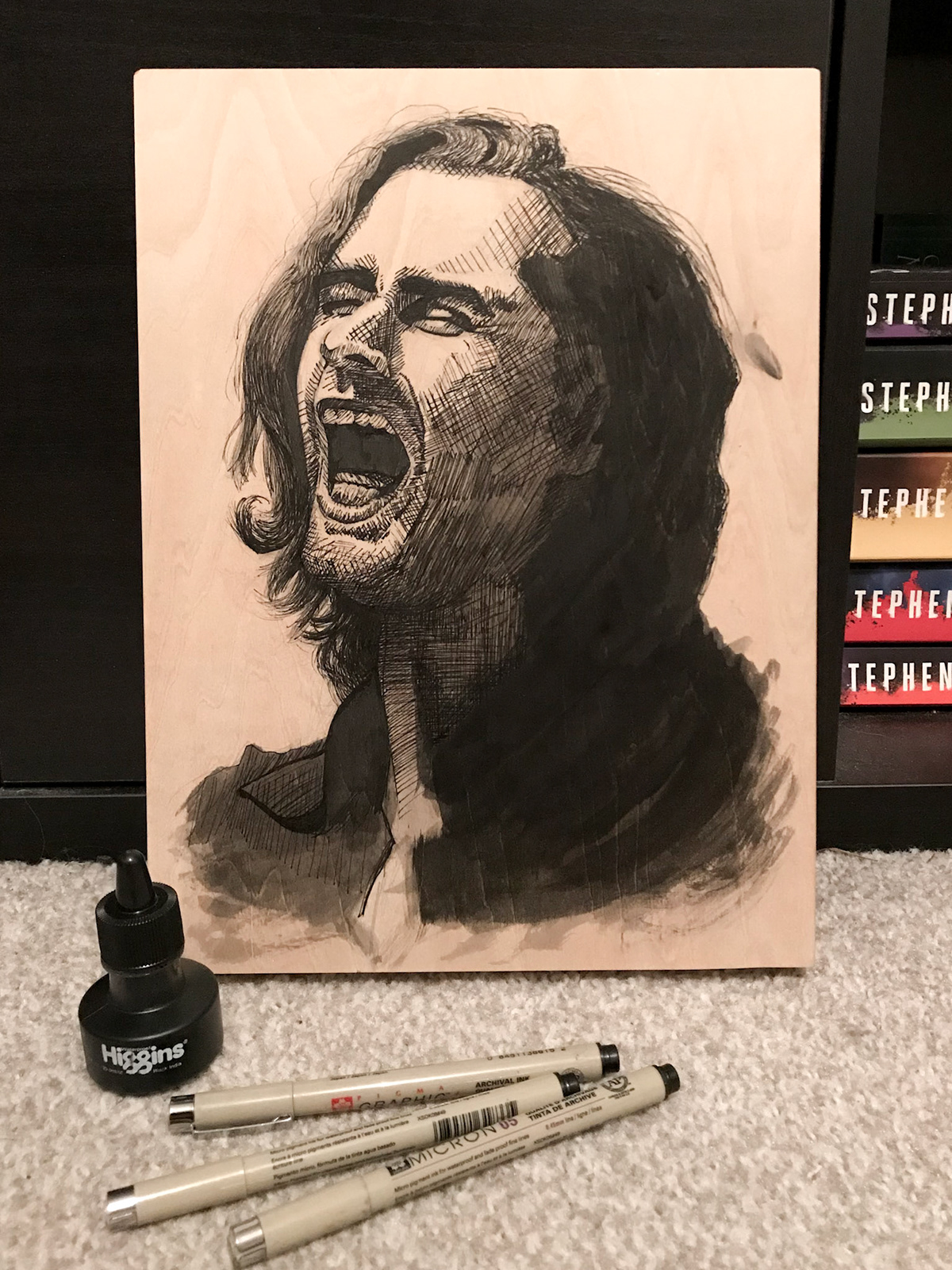 From Eden mhunt109 maddy hunt maddy melvin TRADITIONAL ART Drawing  fanart portrait andrew hozier byrne Hozier